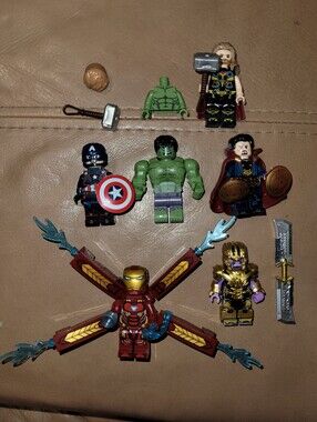 NEW Avengers 6 Minifigure Set